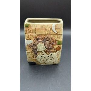 Bare Breast Woman Ceramic Vase
